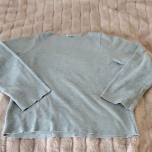 Light Gray Long Sleeve Sweater